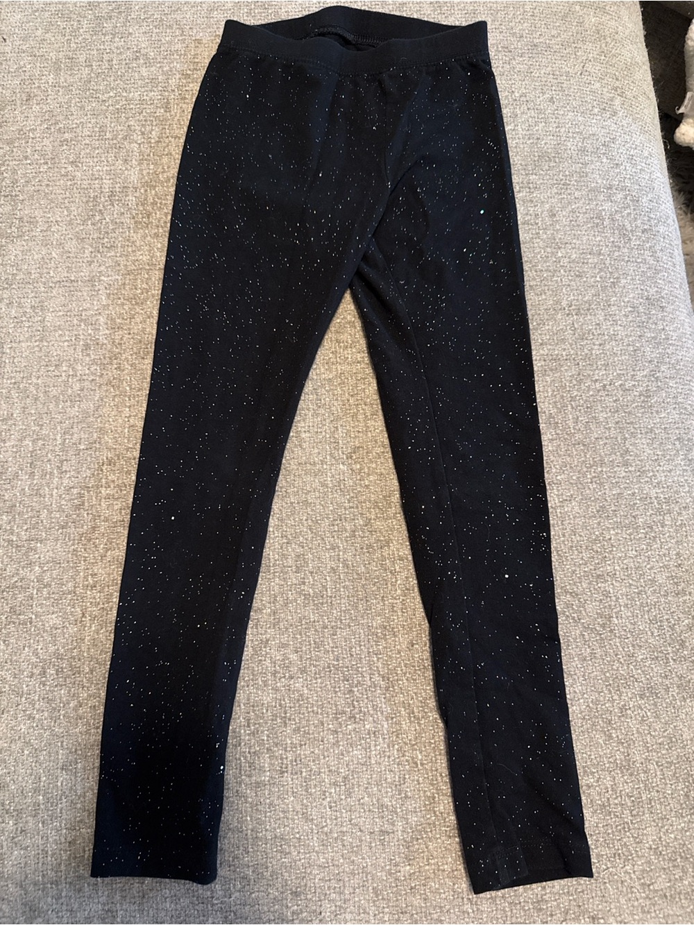 Cat & Jack Girls Leggings Bundle Size M (8) Unicorn Glitter Star Leggings EUC